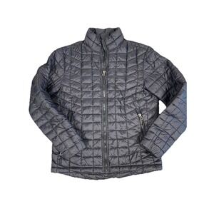 Kids Reebok Lt Weight Puffer Jacket Outerware SZ M ( 8-10 ) Black